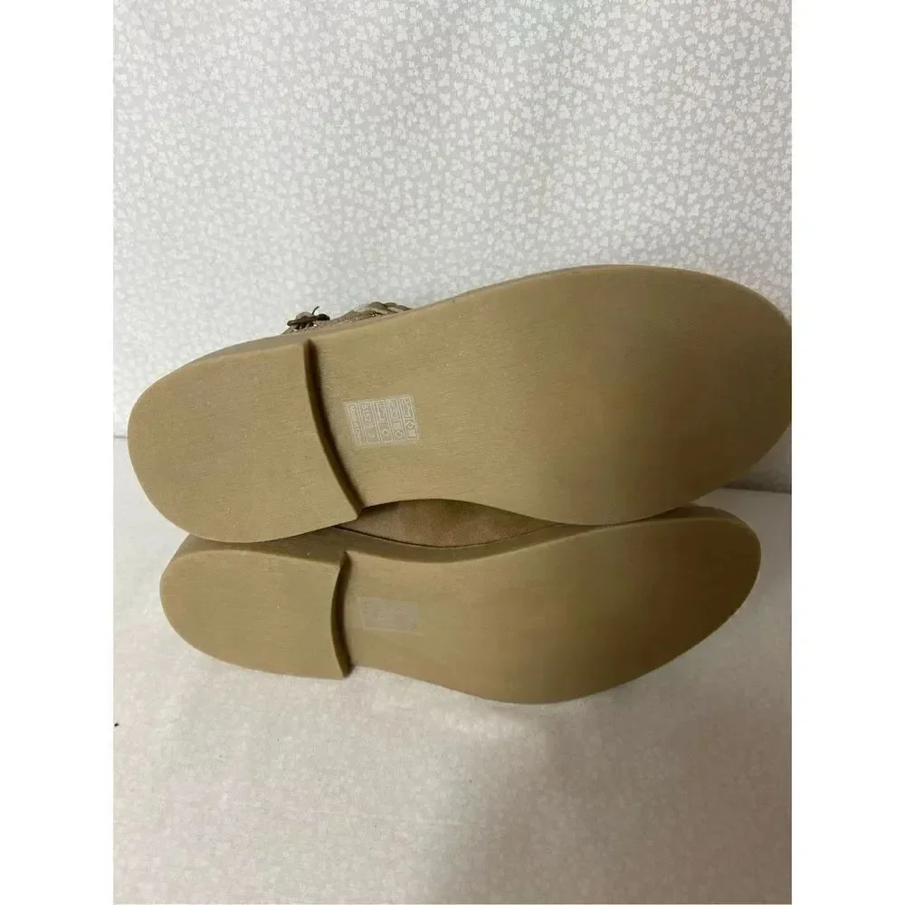 Blowfish Malibu GIRLS SIZE 3 Keeping Up-k Ankle Boot in Light Taupe Willow